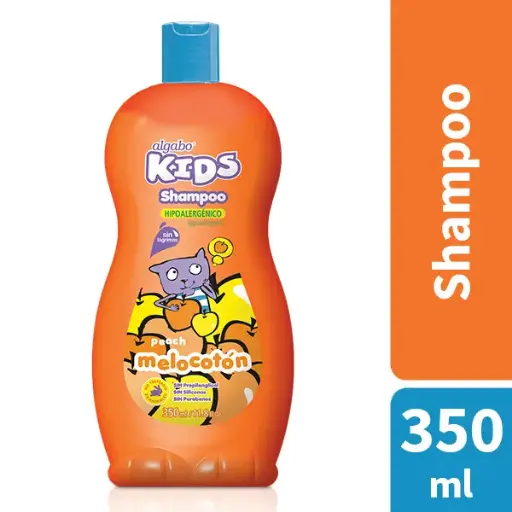 Shampoo ALGABO kids 350ml melocoton