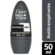 Desodorante roll-on DOVE men 50gr invisible