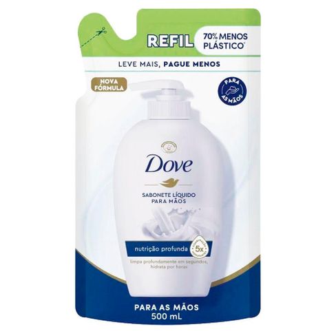 Jabon liquido DOVE 500ml cremoso