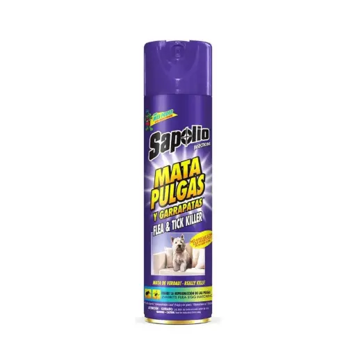 Insecticida SAPOLIO 360ml pulgas y garrapatas