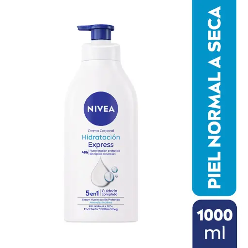 Crema NIVEA 1000ml hidratacion 
