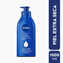Crema NIVEA 1000ml milk nutritiva 