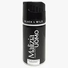 Desodorante MALIZIA black y wild 150ml
