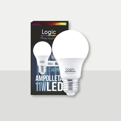 Ampolleta LOGIC 11w luz fria