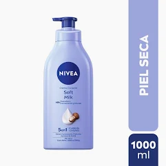 Crema NIVEA 1000ml soft milk