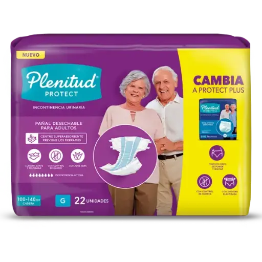 Pañal adulto PLENITUD 22u (G) protect