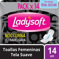 Higienica LADYSOFT nocturna 14u tela suave