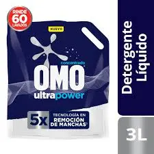 Detergente OMO 3lt ultra power doypack