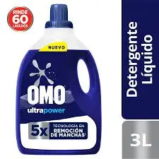 Detergente OMO 3lt ultra power bidon
