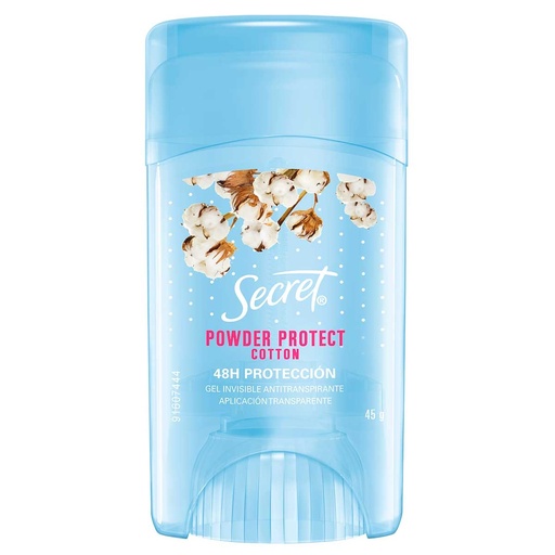 Desodorante gel SECRET 45gr powder 